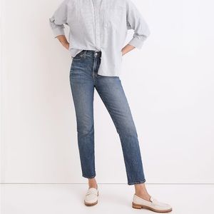 Madewell The Perfect Vintage Jean Tapered Size 27